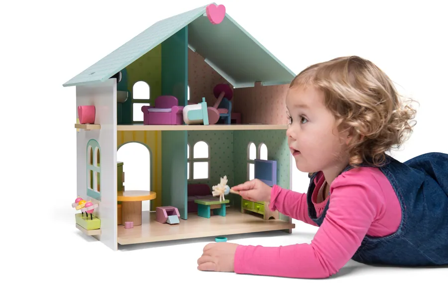 Кукольный домик Evergreen House с мебелью — Le Toy Van